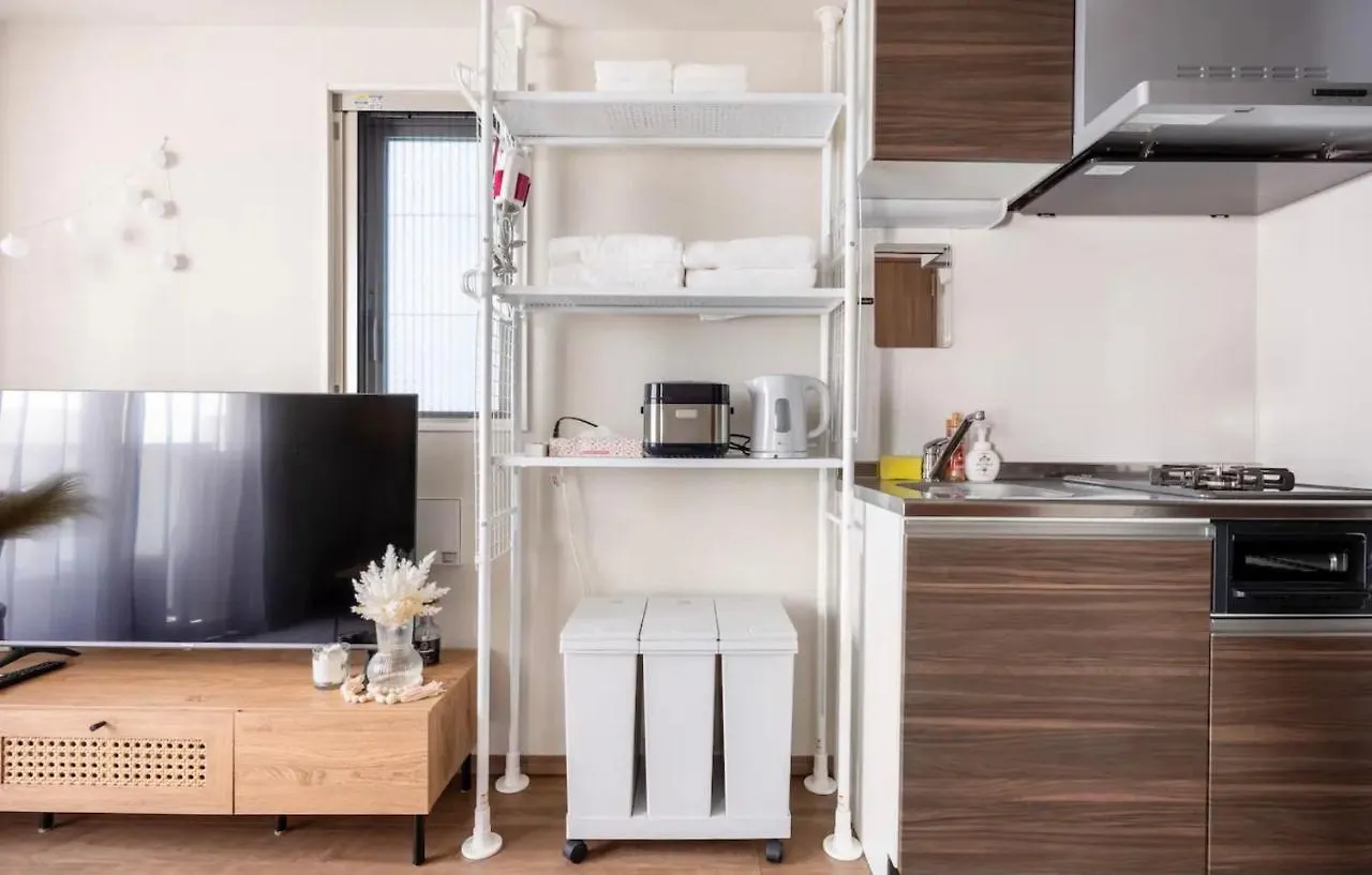 Apartment Ferienwohnung 上野駅徒歩５分シングルベッド４台＋布団２セット1Ldk Präfektur Tokio