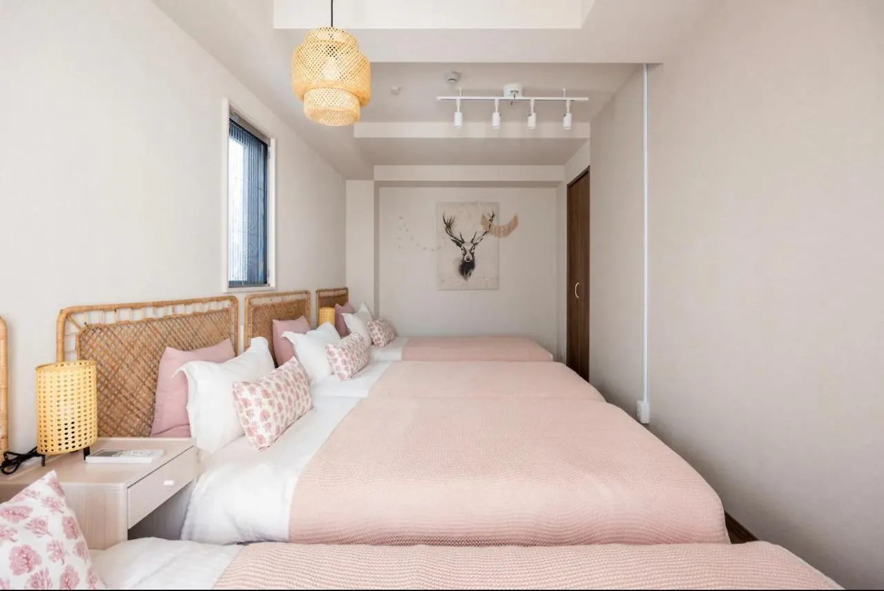 上野駅徒歩５分シングルベッド４台＋布団２セット1Ldk Apartment Tokyo 0*,