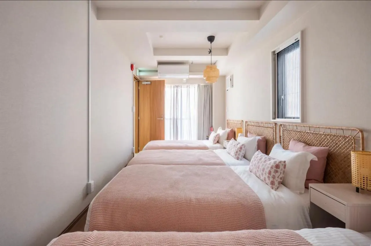 上野駅徒歩５分シングルベッド４台＋布団２セット1Ldk Apartment Tokyo